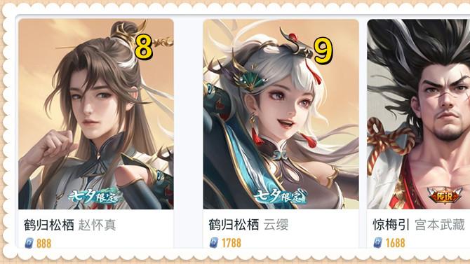 鲁班七号 皮肤销量排行榜10.15：新皮肤销量出炉，第1不是鲁班，大乔仅第3