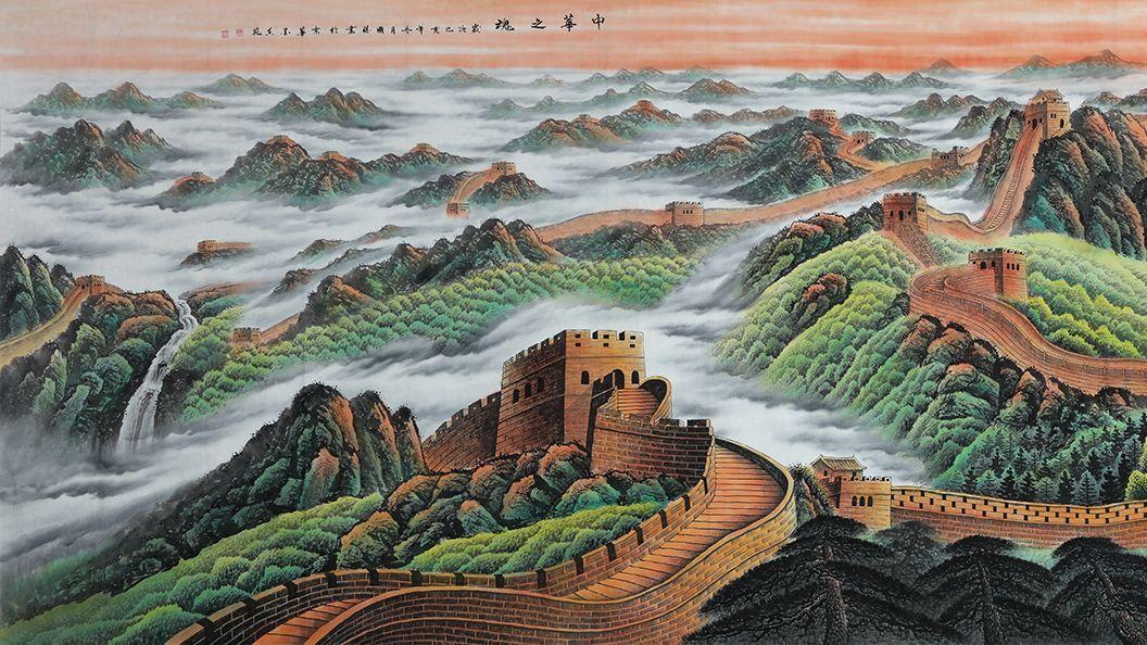 办公室|李国胜山水画佳作 品味文雅高档 办公室挂画精选