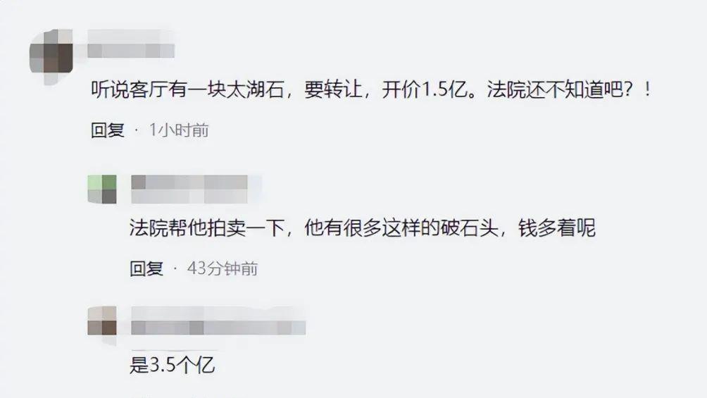 李亚鹏|李亚鹏含泪大甩卖太湖石，原价8亿现价3亿