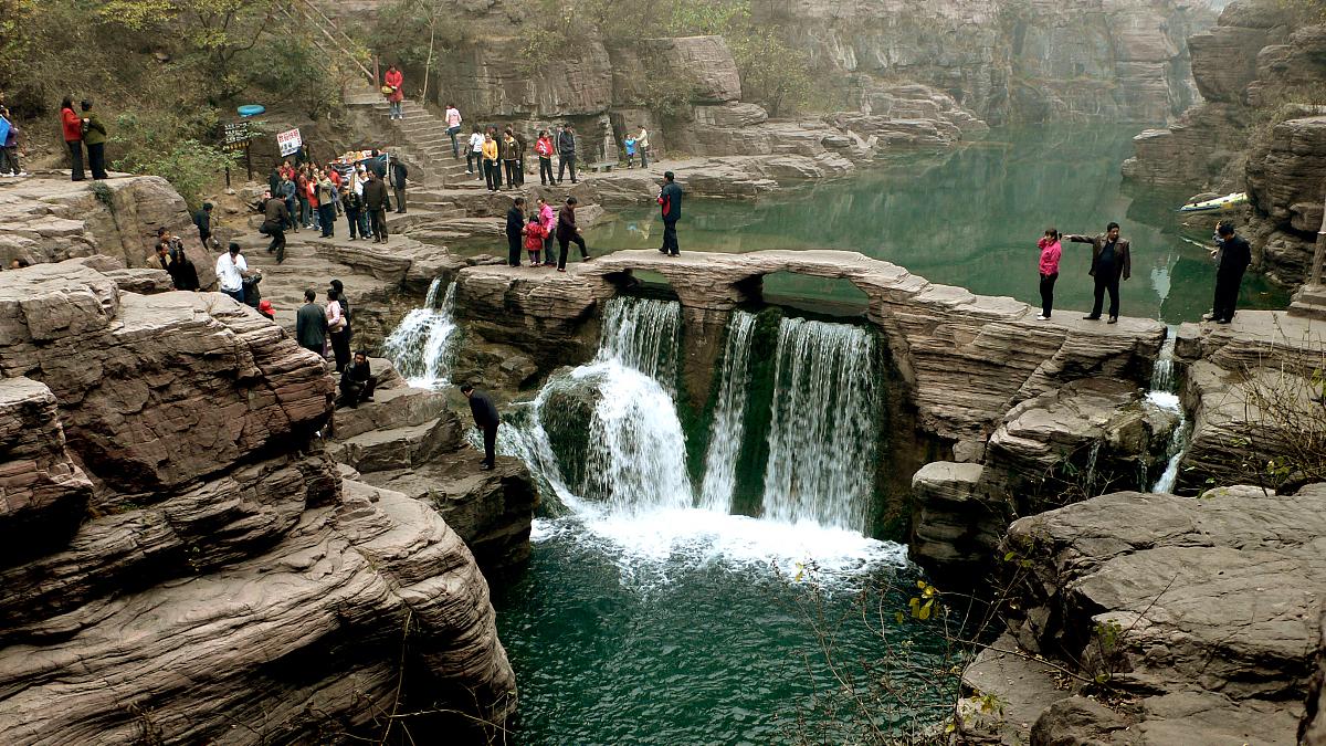 八泉峡|游览国家地质公园：八泉峡的奇妙风景
