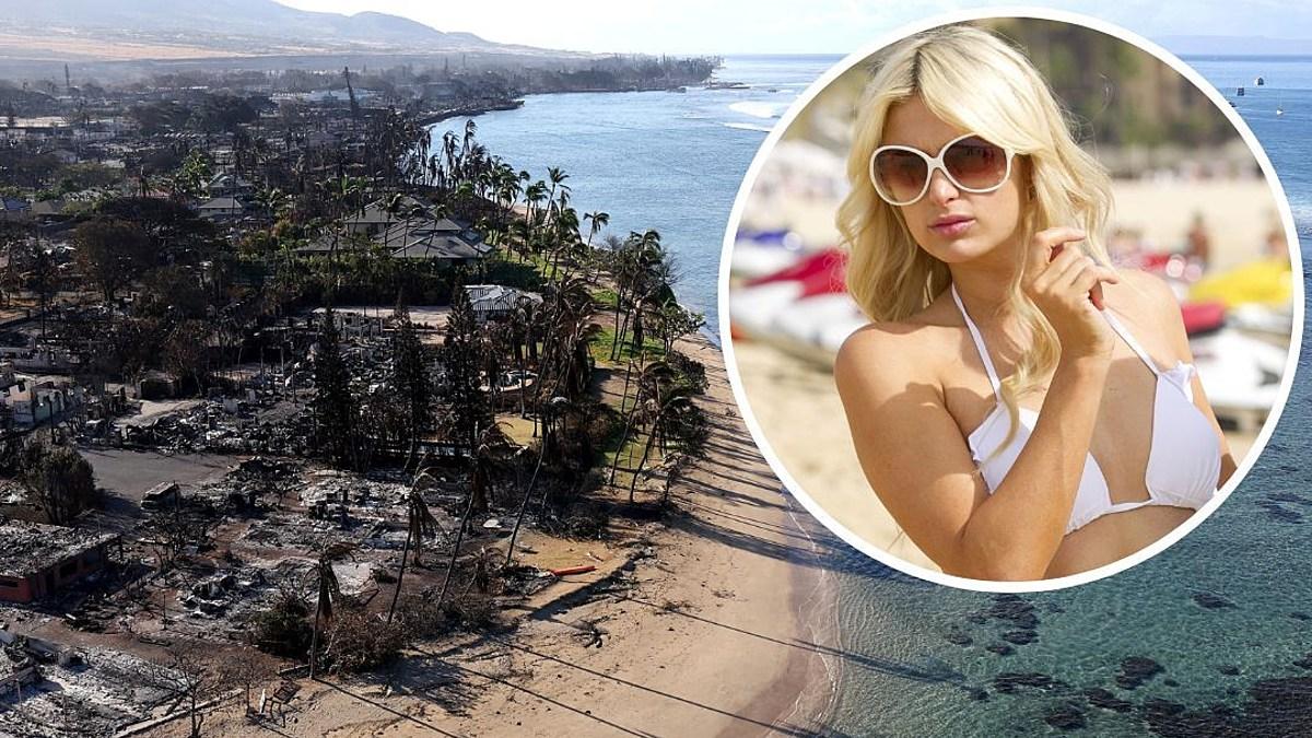 帕丽斯·希尔顿|夏威夷在燃烧，酒店大亨却在度假享乐惹众怒，网评：没带脑子别出门！