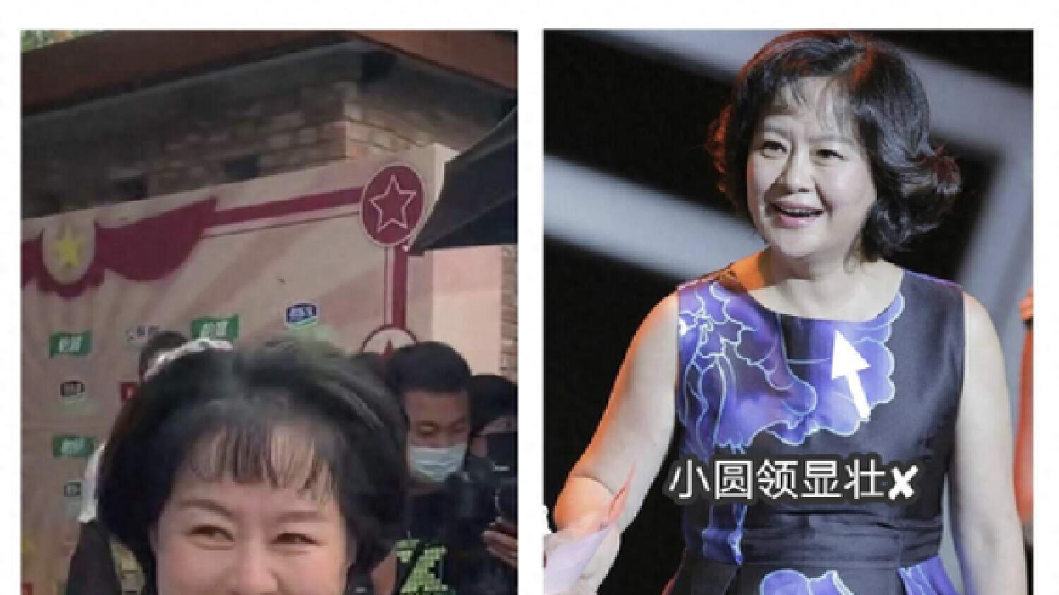 鞠萍 看了萨日娜和鞠萍才明白：只要会打扮，中年发福照样优雅又贵气