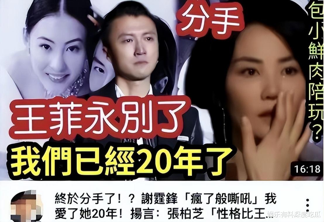 曝“锋菲恋”成泡影?谢霆锋不再隐瞒,公布新恋情