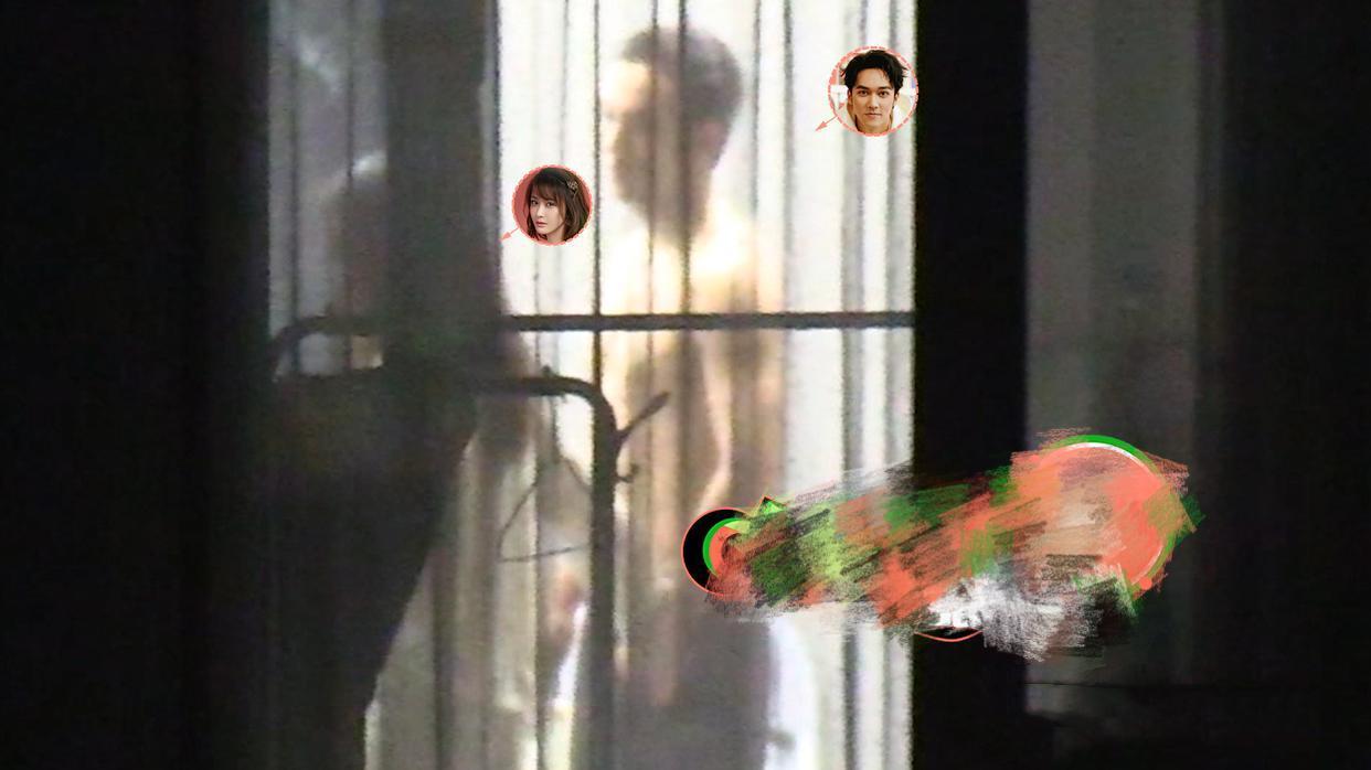 曝陈牧驰陈冰已同居，男方在家秀腹肌，女方用手抚摸举止超暧昧