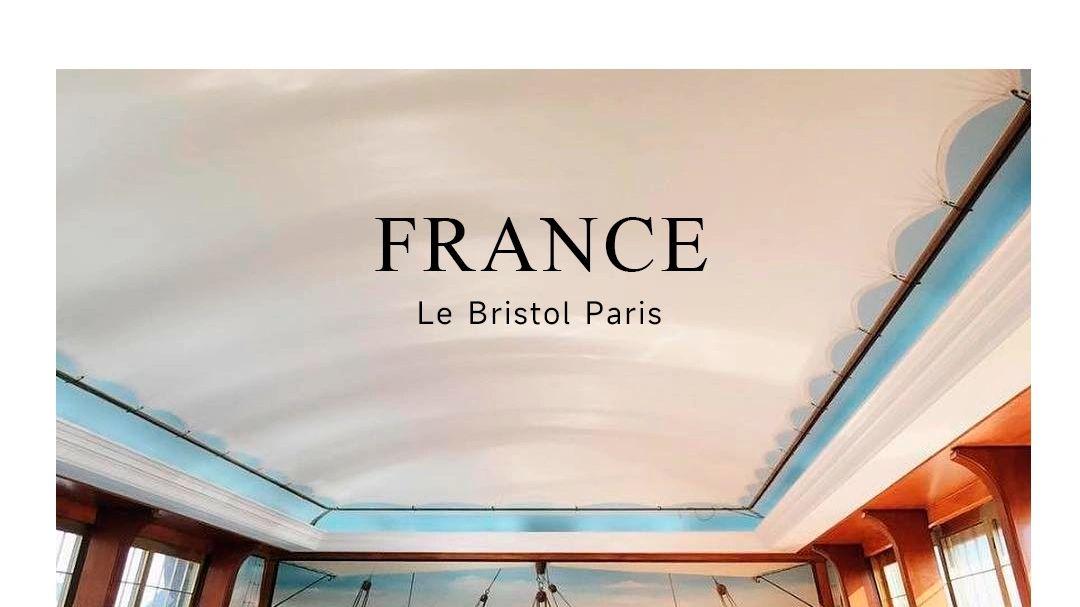 米其林|法国LeBristol住进巴黎时尚中心\uD83C\uDF1F宫廷酒店
