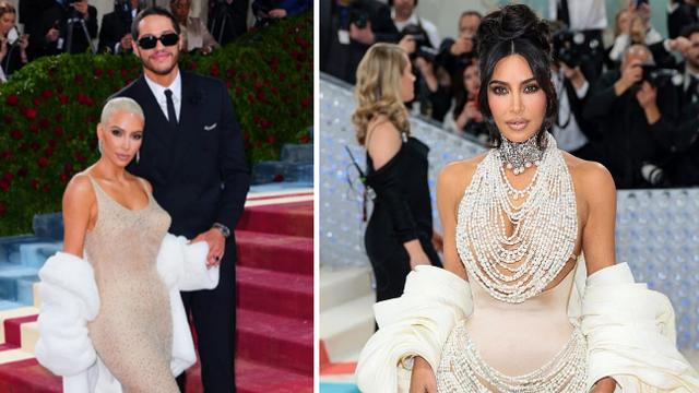 金·卡戴珊|近乎赤身！金·卡戴珊用珍珠遮体，42岁身材仍傲人，韵味十足