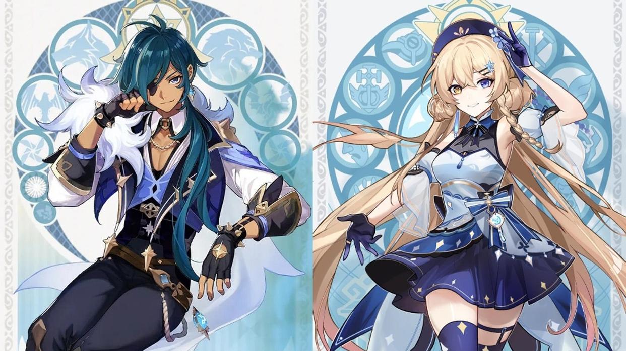 郎才女貌|原神角色的cp都长啥样？胡桃和银麟郎才女貌，魈的cp是小仙女吧？