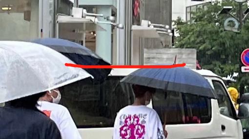 鹿晗|鹿晗日本旅游被偶遇，雨天打伞买奶茶、没车高，疑移民定居日本