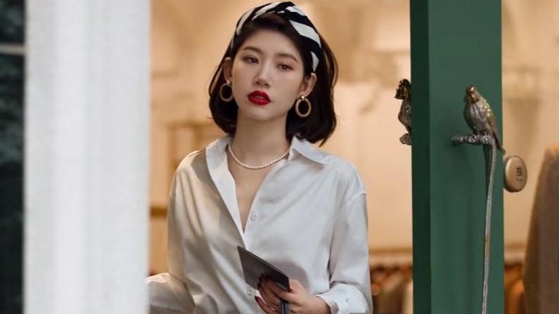 穿衣搭配 那些很有品位的职业女性，都爱这款内扣锁骨发，知性优雅又高级