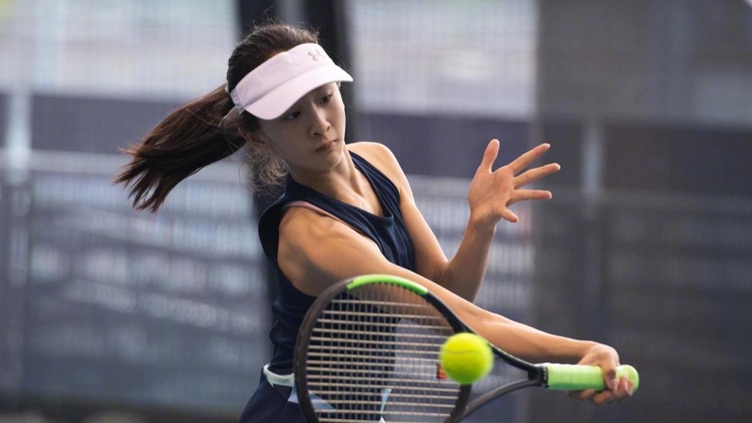 田雨橙|风一样的女子！田亮女儿“森碟”亮相网坛，国际赛首秀轻松获胜