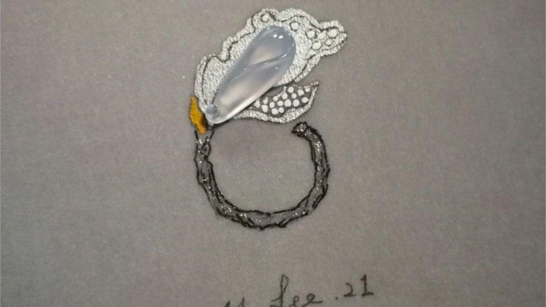 【兰】— 兰心似玉的翡翠戒指