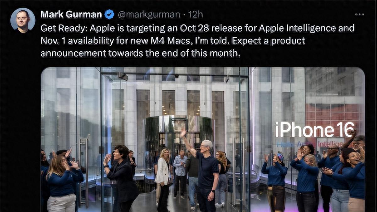 苹果新款M4 Mac发布日期曝光，iPhone15价比百元机果粉很受伤！