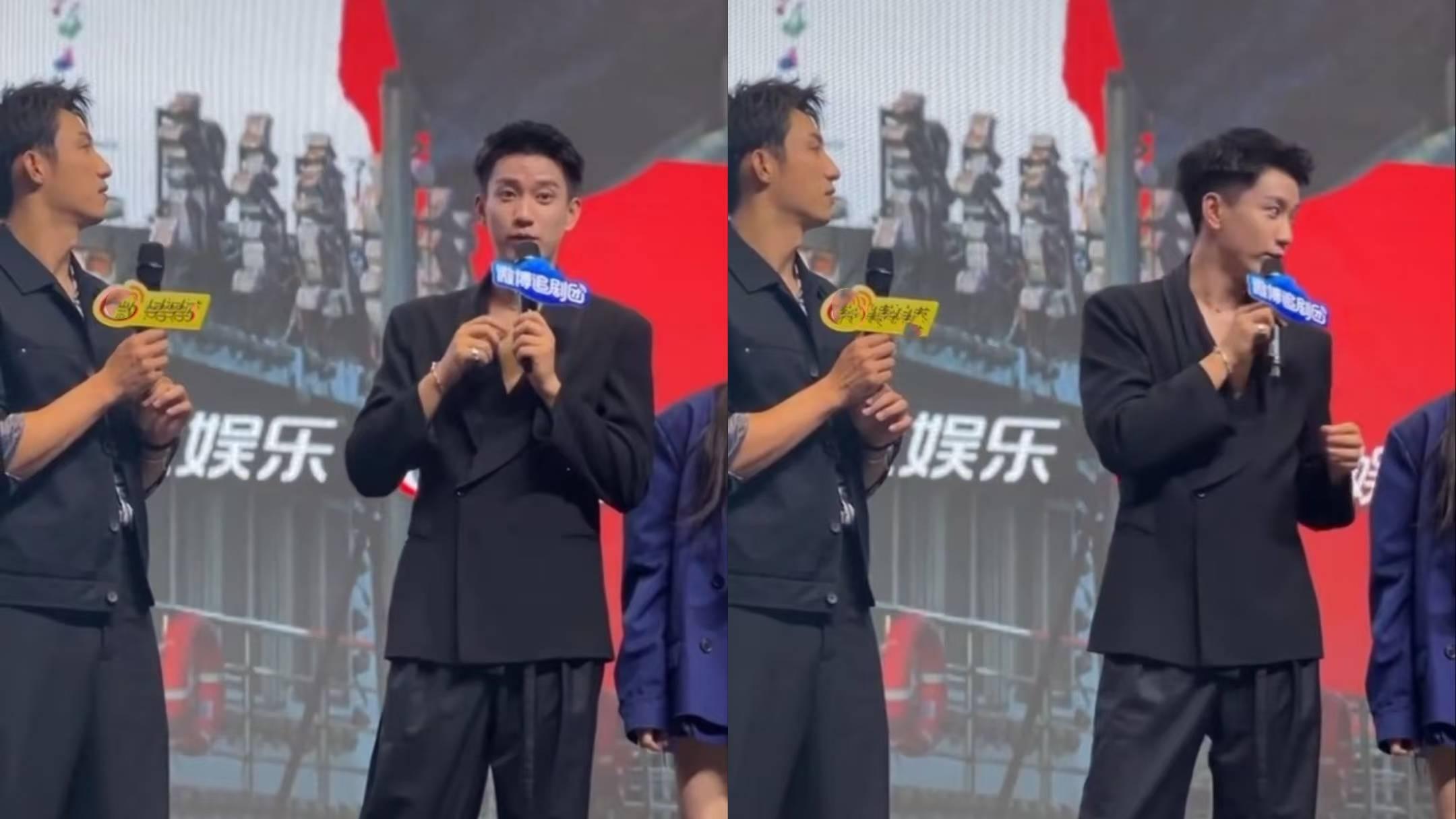 怕被黄景瑜抢风头？王子奇裸上身穿西服 男明星为了秀胸肌太拼了