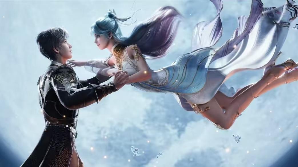 王冬新造型出炉，颜值惊艳，白丝裙配大长腿，已成国漫新女神