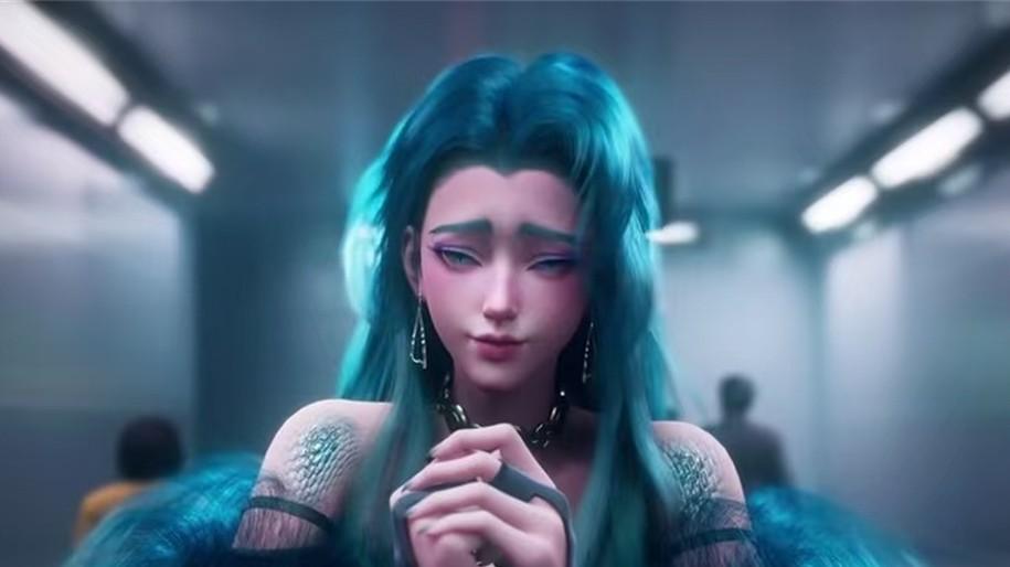 斩神：又一美女登场，青发玉腿身材火辣，导演还为她原创了个对象