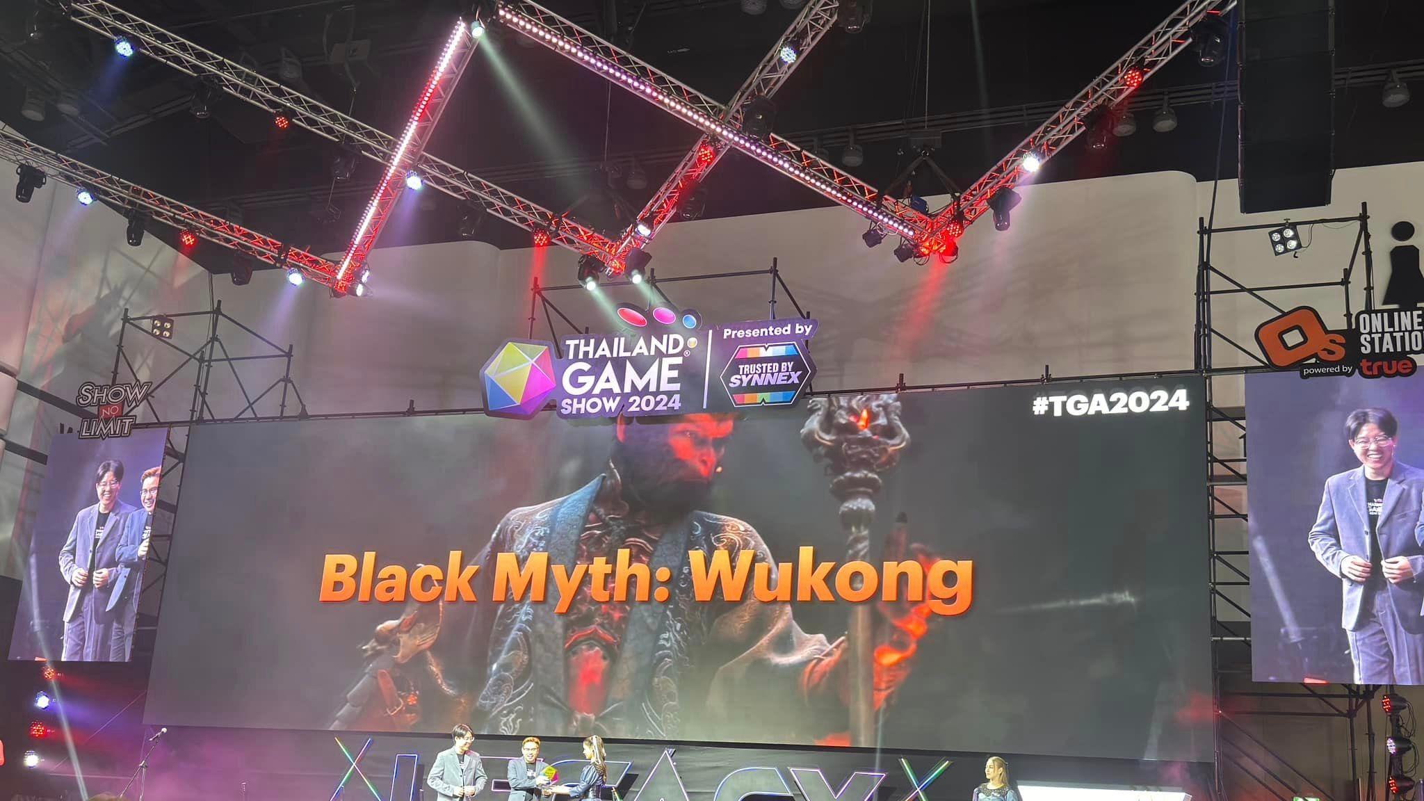 《黑神话：悟空》获泰国年度最佳游戏