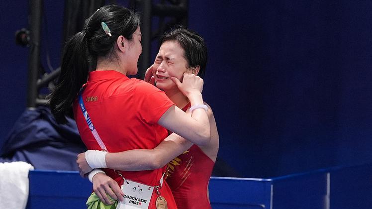 杨思琦12岁女儿罕露面：与全红婵撞脸，生父同为运动员