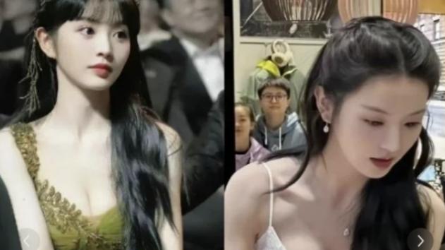 田曦薇高中旧照曝光，COS西施被刷屏骂，细腿比命长还是肉丝！