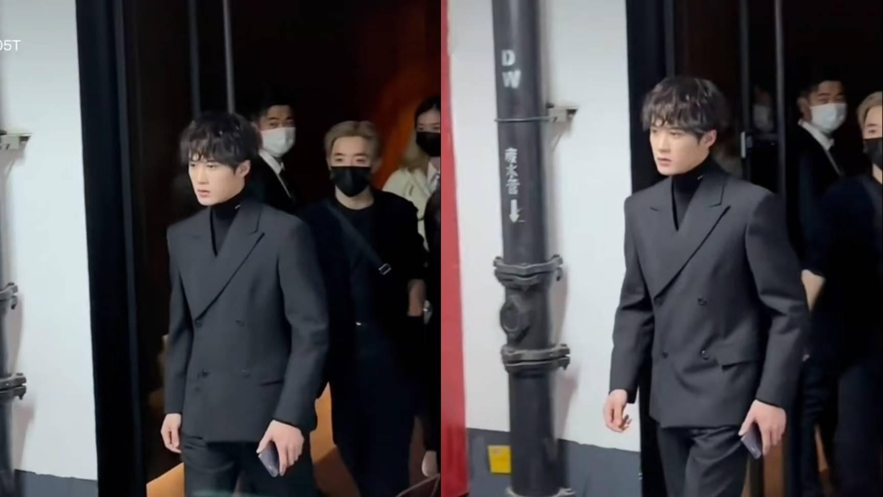 檀健次总算做对造型了 这次看起来身材高大 气场完全不输黄景瑜