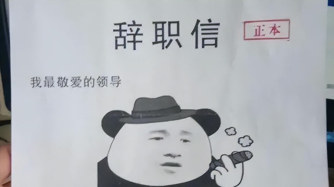 “有人养我不上班了”，00后嚣张辞职信走红，老板的回复网友叫好