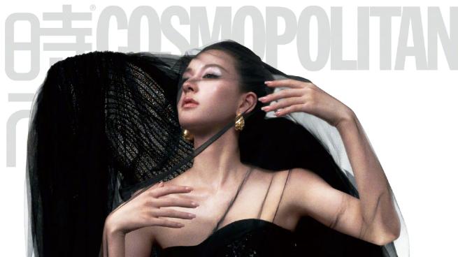 赵露思新形象曝光，《时尚COSMO》封面引热议