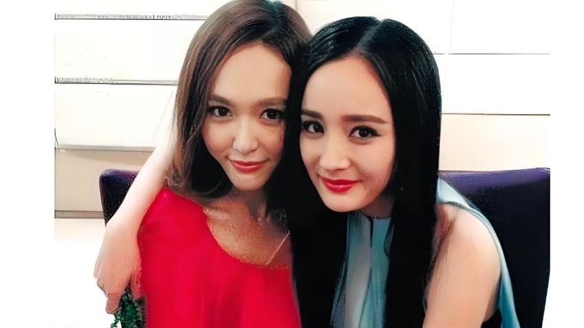 Vogue晚宴，刘诗诗杨幂热聊，完全不敢直视对面压轴刘亦菲