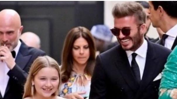 贝小七瘦下来后，神似父亲贝克汉姆：难怪老贝总是宠的看着她