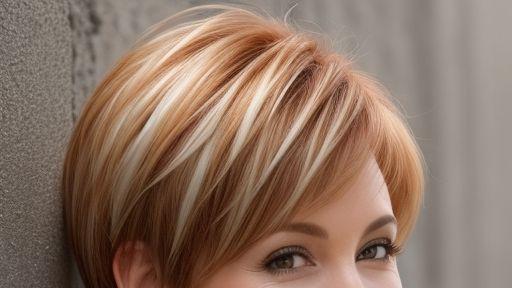 女发不论怎么剪，也要试试彩色层次短发，美得让人心动