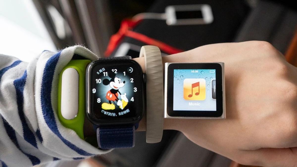 一百多元的苹果MP3播放器，听歌续航24小时，还能当手表