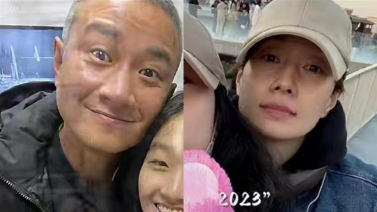 39岁文章满头白发与女儿合照，如果能重来，相信他绝对不会胡来了