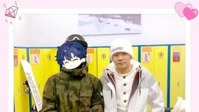 王宝强日本过元旦，带儿子滑雪显老态，子女是美国籍，马蓉未露面