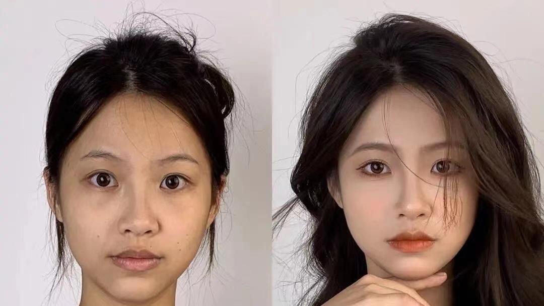 “长期化妆”和“长期素颜”的女生，哪个皮肤更好？差距一目了然