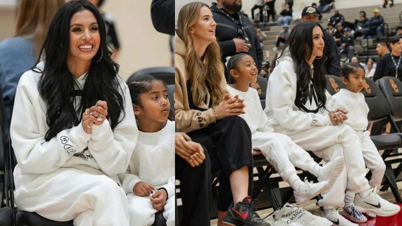 瓦妮莎近照曝光，一身白衣好年轻！宣传科比品牌，42岁拒绝改嫁