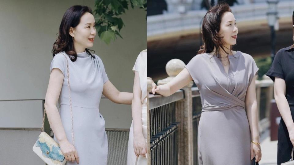 这才是50岁女人该有的打扮：裙不穿花、发不烫卷，到老都没油腻感