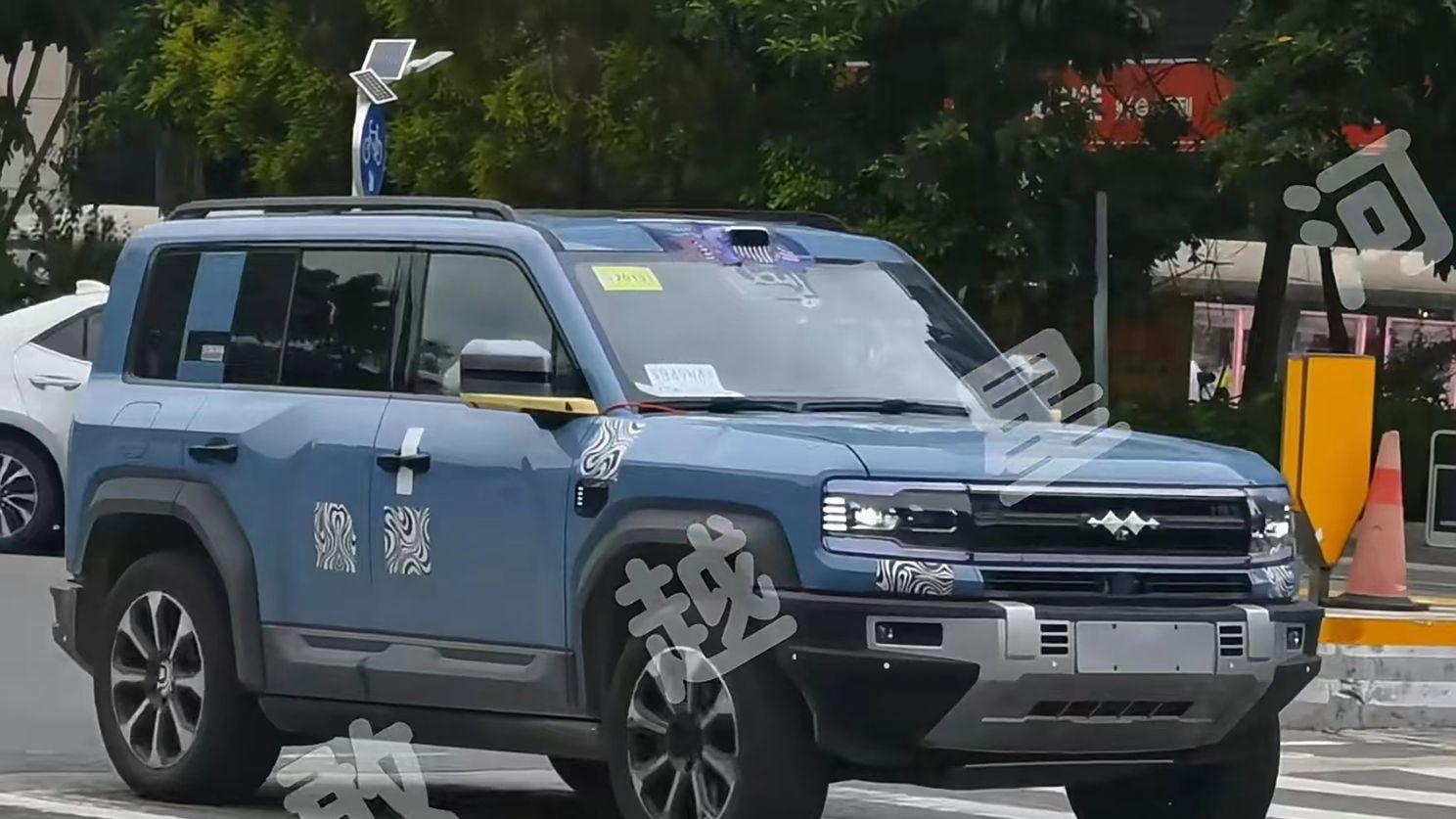 方程豹豹5激光雷达版上车，或为华为乾崑智驾ADS 3.0系统