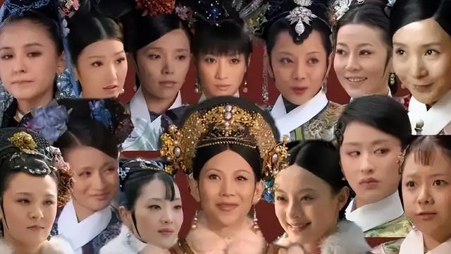 甄嬛传晚会，被长发披肩的孙俪惊艳，凶相变福相，甩打针脸几条街