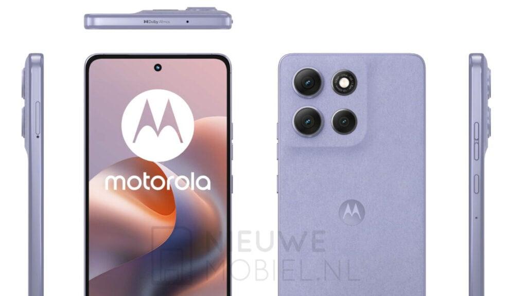 摩托罗拉Moto G86渲染图曝光，Edge风设计+50MP三摄