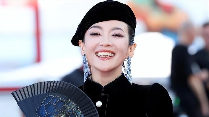 章子怡最新红毯造型惊艳外媒，不愧是国际章！