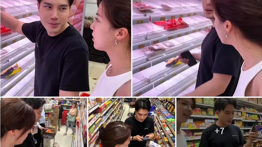 陈晓华“儿子”陈浚霆打风入货 超市货架被抢购一空