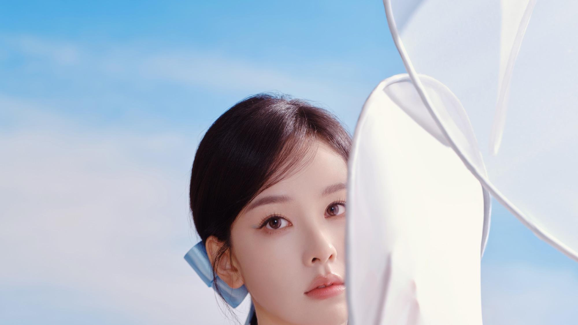 女明星，陈都灵，这个妆真的好温柔啊