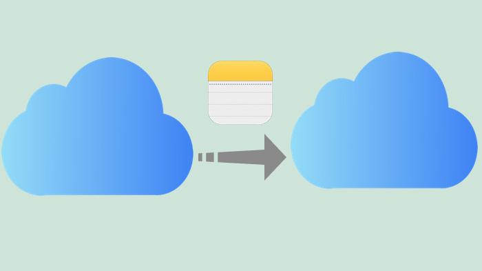 如何笔记从一个 iCloud 传输到另一个 iCloud？