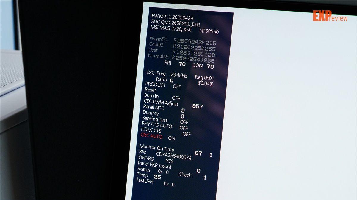 微星MAG 272QP QD-OLED X50显示器评测：专注竞技，精于色彩