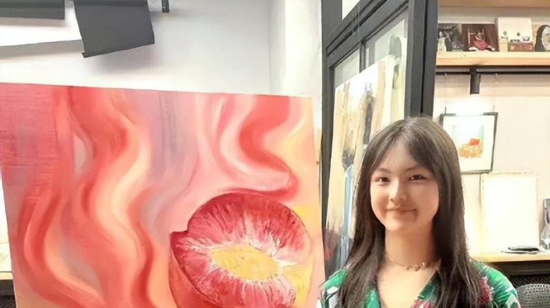 黄圣依刘芸儿子都去日本办画展，李湘王菲女儿也曾走美术路线