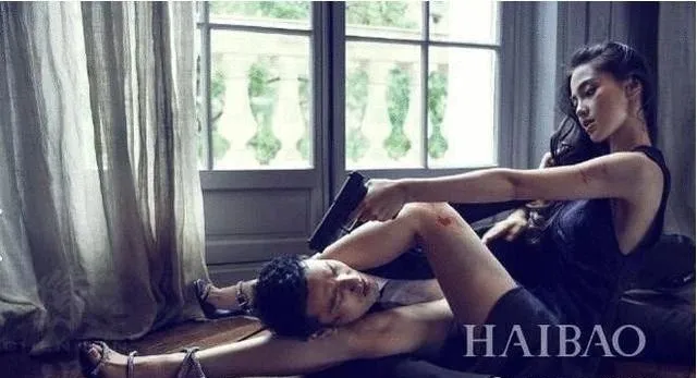 回看黄晓明杨颖有多狂野？看到他们的婚纱照后，网友：就你们敢这样拍