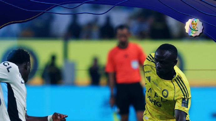 沙王冠-C罗哑火本泽马破门 十人吉达联合2-1淘汰利雅得胜利