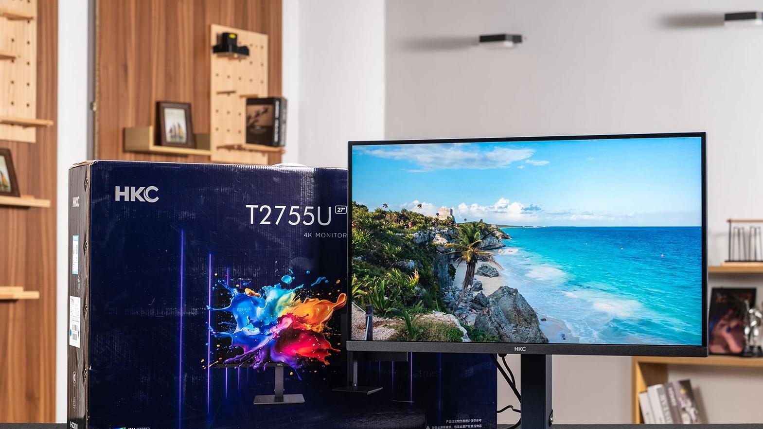 HKC T2755U顯示器深度評測- 4K 雙模，蘋果生態的創作搭子