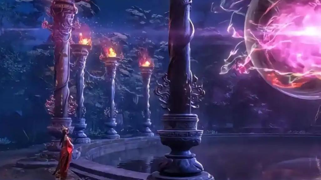 萧潇首次登场画面疑似泄露，与彩鳞母女情深，放孔明灯思念萧炎