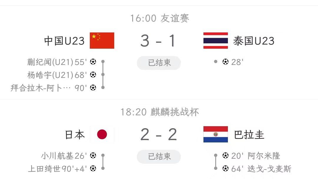 友谊赛：日本2-2巴拉圭，韩国0-5巴西，亚洲46队仅7队无比赛