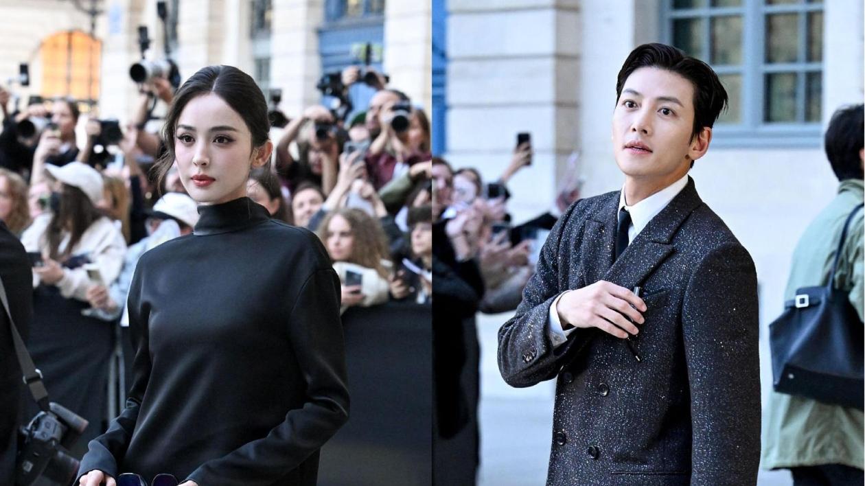 内娱神颜娜扎与韩剧男神池昌旭同框！网友：这波颜狗盛宴我先冲为敬！