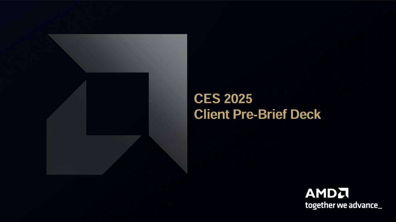 AMD CES 2025万象更新！新品一波接一波，AI继续霸屏！